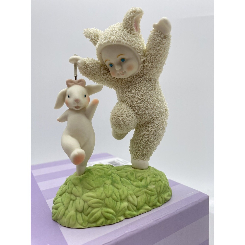 NEW Department 56 Snowbunnies "The Bunny Dance" 2007 Easter Spring IN BOX
